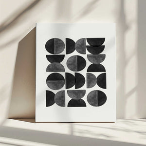 Tablou canvas „Geometric Rhythm” de THE MIUUS STUDIO