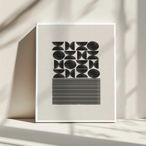 Tablou canvas „Geometric Balance” de THE MIUUS STUDIO