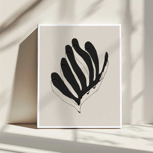 Tablou canvas „Abstract Leaf Lines” de THE MIUUS STUDIO
