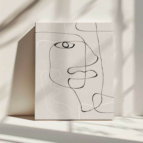 Tablou canvas „Line Expression” de THE MIUUS STUDIO