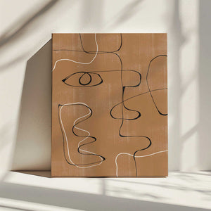 Tablou canvas „Whimsical Lines” de THE MIUUS STUDIO
