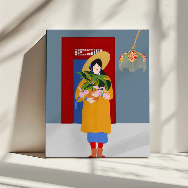 Tablou canvas „Las flores” de Jota de jai