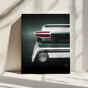 Tablou canvas „American classic car Super 88 1960 Holiday” de Beate Gube