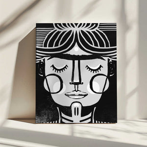 Tablou canvas „Symmetric Serenity” de Treechild