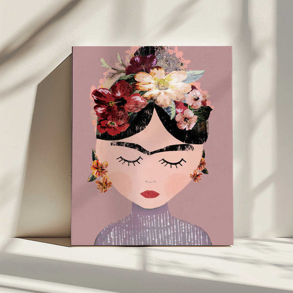 Tablou canvas „Floral Serenity” de Treechild