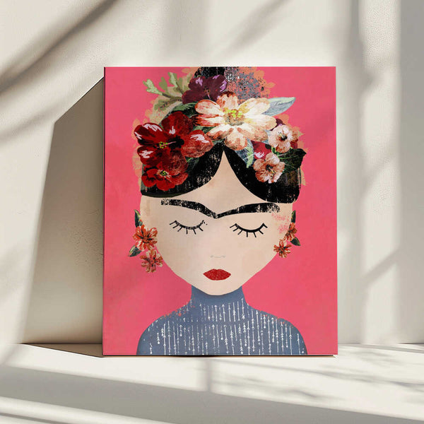 Tablou canvas „Floral Serenity” de Treechild