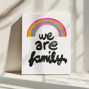 Tablou canvas „Rainbow Unity” de Treechild