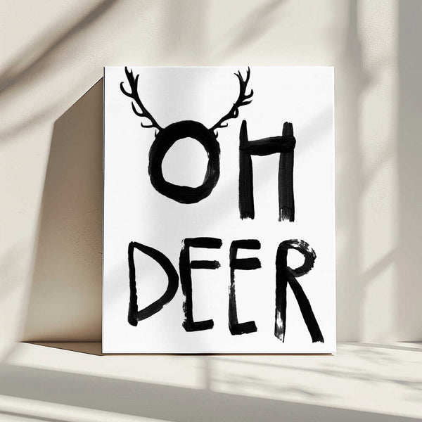Tablou canvas „Antler Whimsy” de Treechild