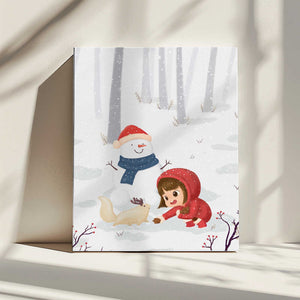 Tablou canvas „Joyful Winter” de Xuan Thai