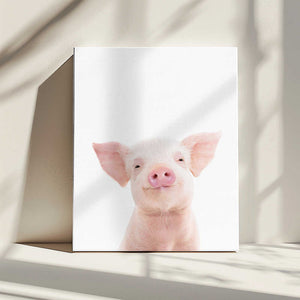 Tablou canvas „Baby Pig” de Kathrin Pienaar
