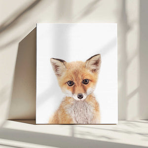 Tablou canvas „Baby Fox” de Kathrin Pienaar