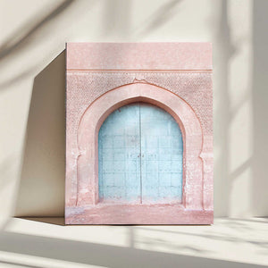 Tablou canvas „Turquoise Door” de Kathrin Pienaar