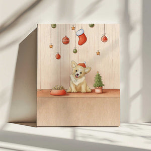 Tablou canvas „Cute Dog” de Xuan Thai