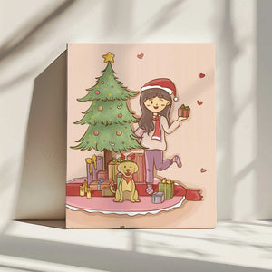 Tablou canvas „Warm Christmas” de Xuan Thai