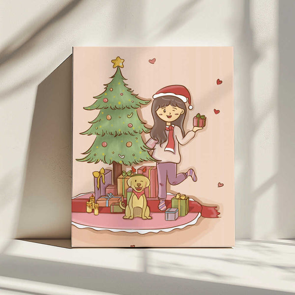 Tablou canvas „Warm Christmas” de Xuan Thai