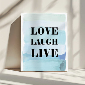 Tablou canvas „Live Joyfully Always” de Martina