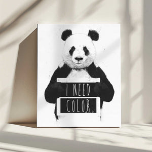 Tablou canvas „I need color” de Balazs Solti