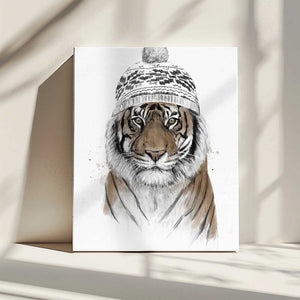 Tablou canvas „Siberian tiger” de Balazs Solti