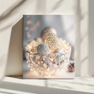 Tablou canvas „Festive Glow” de Treechild