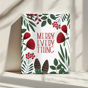 Tablou canvas „Merry everything” de Rosana Laiz Blursbyai
