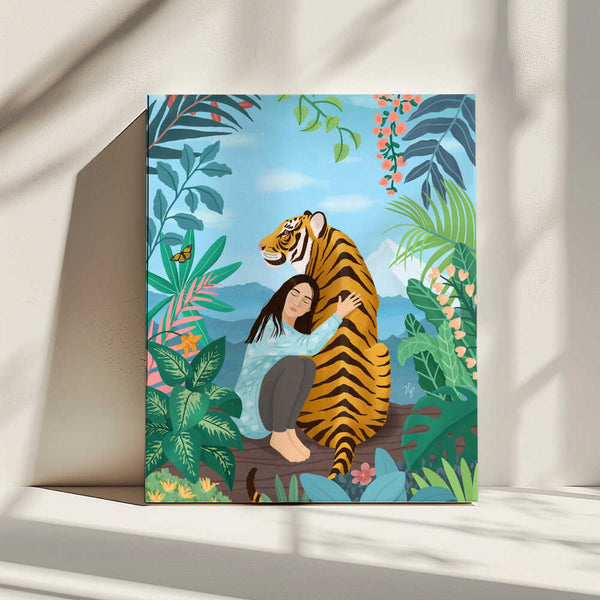 Tablou canvas „Tiger” de Petra Holíková