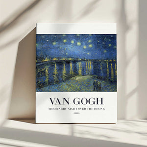 Tablou canvas „The Starry Night Over The Rhone” de Vincent Van Gogh