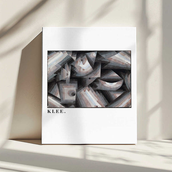 Tablou canvas „Crystal gradation 1921” de Paul Klee