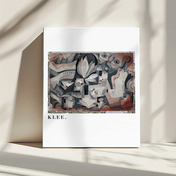 Tablou canvas „Dry Cooler Garden 1921” de Paul Klee