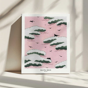 Tablou canvas „Pink Sky” de Bijutsu Sekai