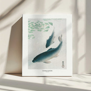 Tablou canvas „Carp Or Koi” de Ohara Koson