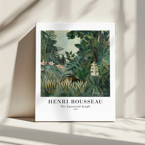 Tablou canvas „The Equatorial Jungle” de Henri Rousseau