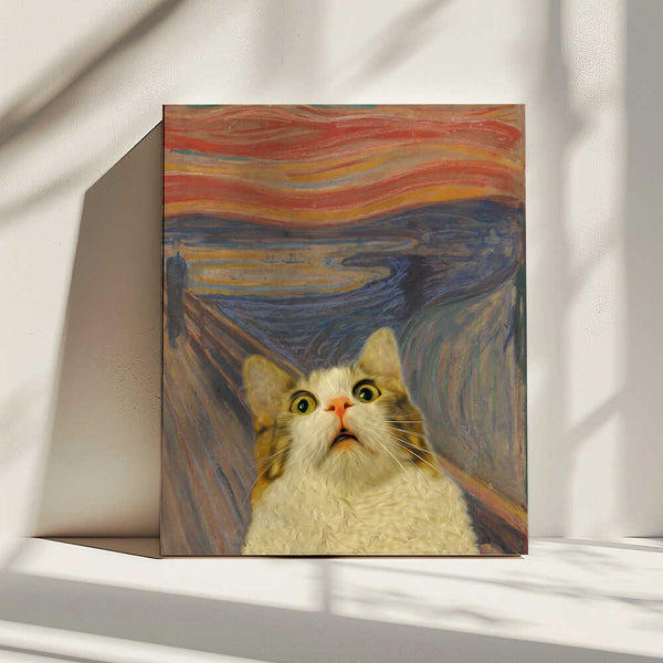 Tablou canvas „The Meow 02” de Artelele