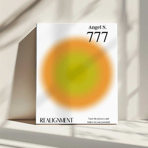 Tablou canvas „Angel Number 777” de Amélie