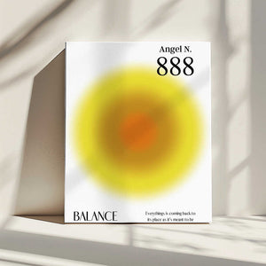Tablou canvas „Angel Number 888” de Amélie