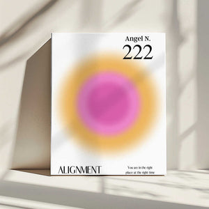 Tablou canvas „Angel Number 222” de Amélie