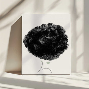 Tablou canvas „Green Lips” de Pictufy Studio II