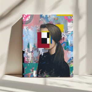 Tablou canvas „Girl 1” de Famous When Dead