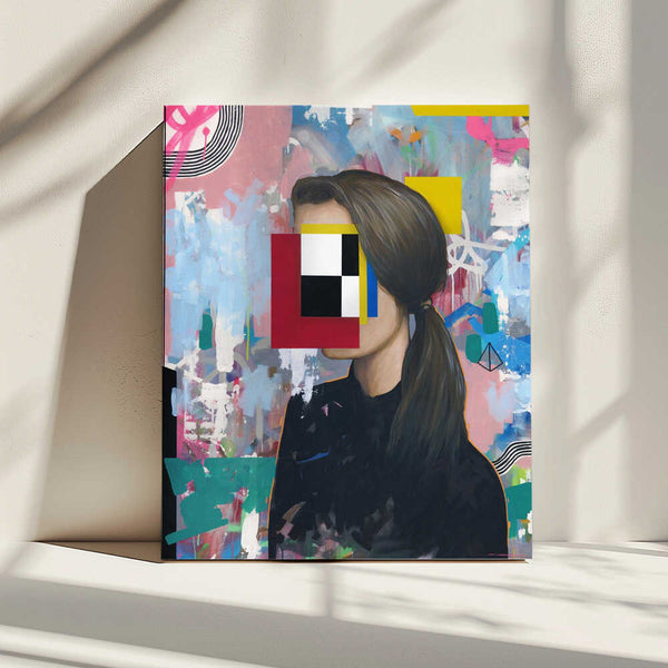 Tablou canvas „Girl 1” de Famous When Dead