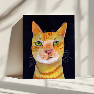 Tablou canvas „Ginger Cat” de Sharyn Bursic