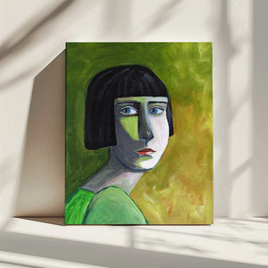 Tablou canvas „Lady with the Look” de Sharyn Bursic