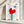 Tablou canvas „It's All Love '69 Heart Greige” de Frances Collett