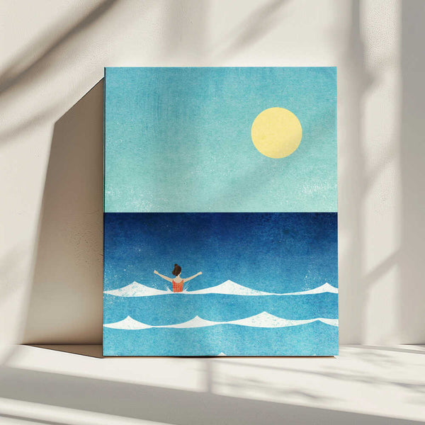Tablou canvas „Sea Swim ii” de longwayhome