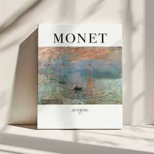 Tablou canvas „Sunrise 1872” de Claude Monet