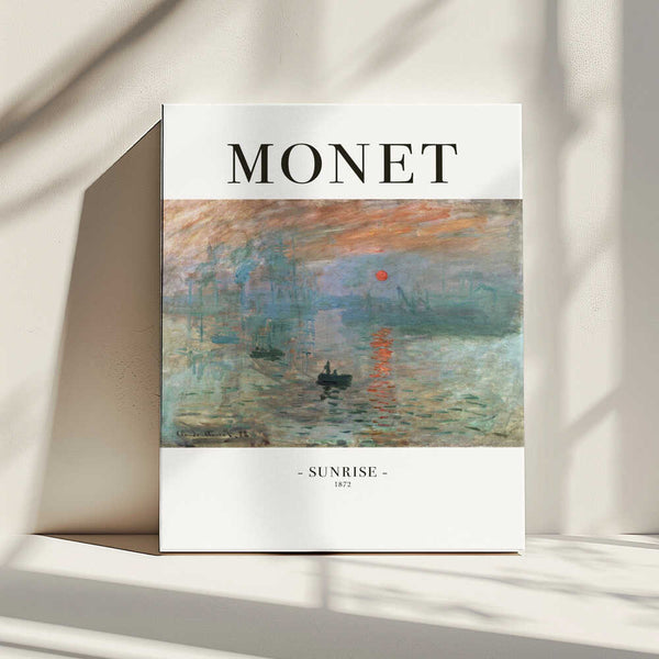 Tablou canvas „Sunrise 1872” de Claude Monet