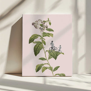 Tablou canvas „Botanical cycling” de Frida Floral Studio