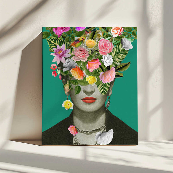 Tablou canvas „Floral Frida” de Frida Floral Studio