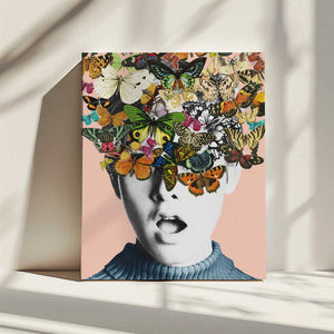Tablou canvas „Twiggy surprise” de Frida Floral Studio