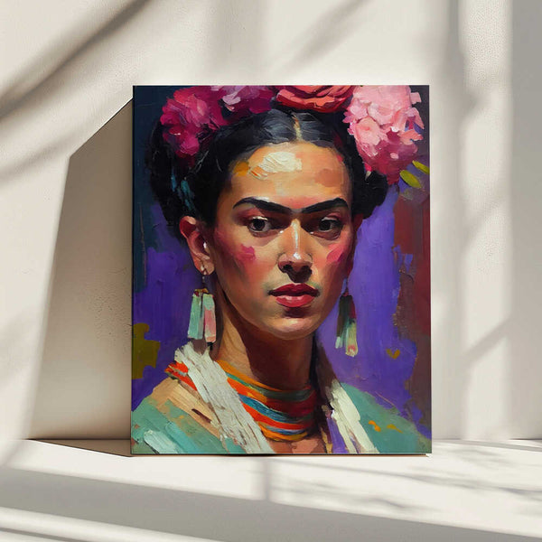 Tablou canvas „Vibrant Elegance” de Treechild