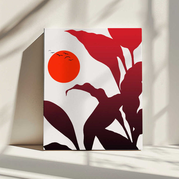 Tablou canvas „Tropical Sunset” de Kubistika