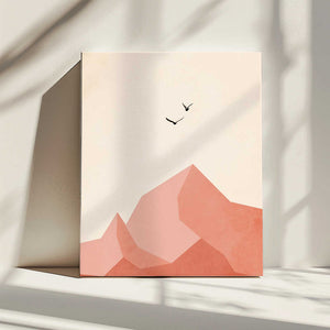 Tablou canvas „Zugspitze, Eins” de Kubistika